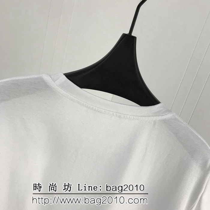 pp 19ss早春 燙鑽短袖 大幅度進口奧鑽燙鑽工藝 定制絲光棉 工藝細節完美 ydi2546